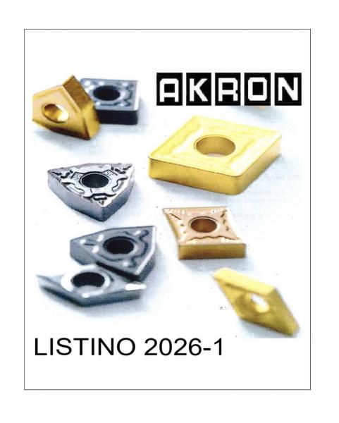 INSERTI AKRON FRESATURA