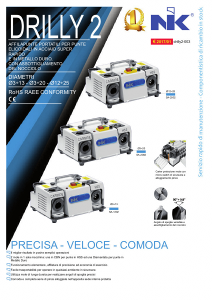 Affila punte Drilly 2