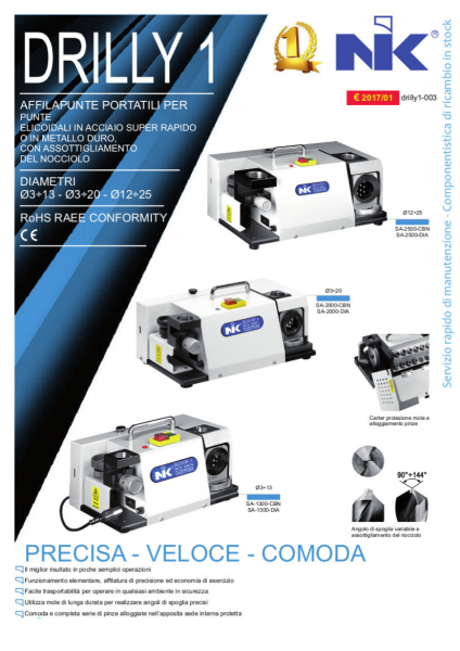 Affila punte Drilly 1