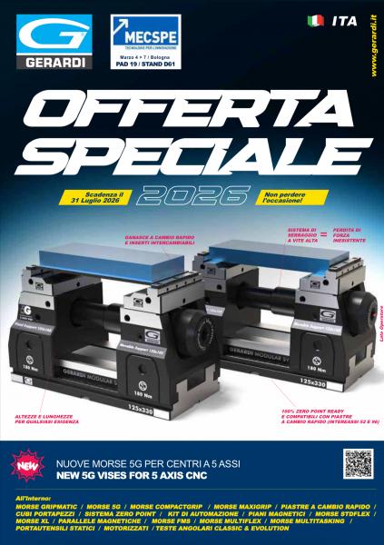 Promo Speciale Gerardi valida fino al 31/07/2026